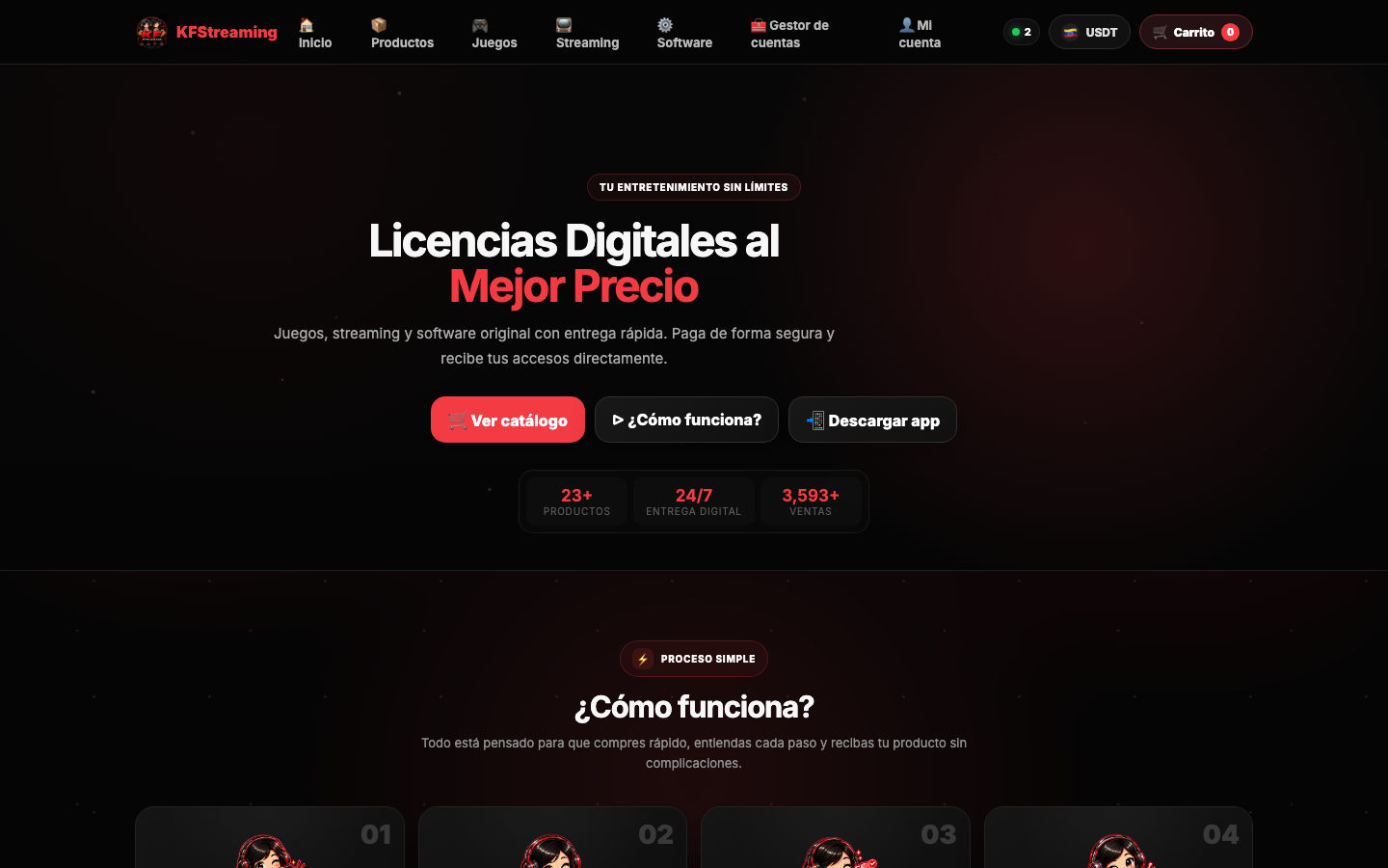 Hero desktop de kfstreaming.com